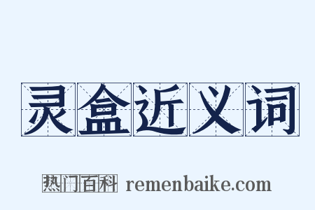 灵盒近义词是什么意思的图片